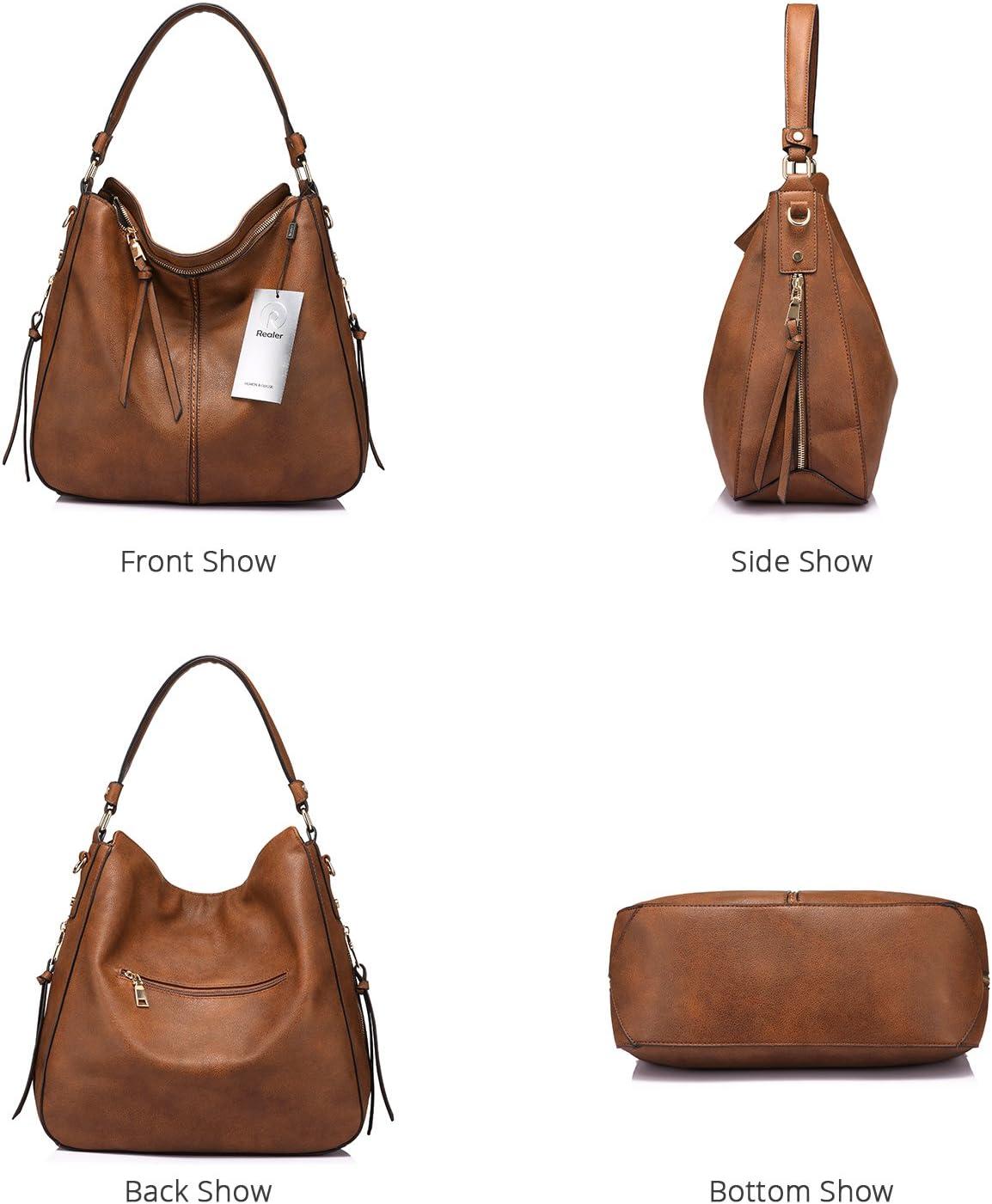 imageRealer Hobo Purses and Handbags for Women Shoulder Bag Large Crossbody Bags with Tassel