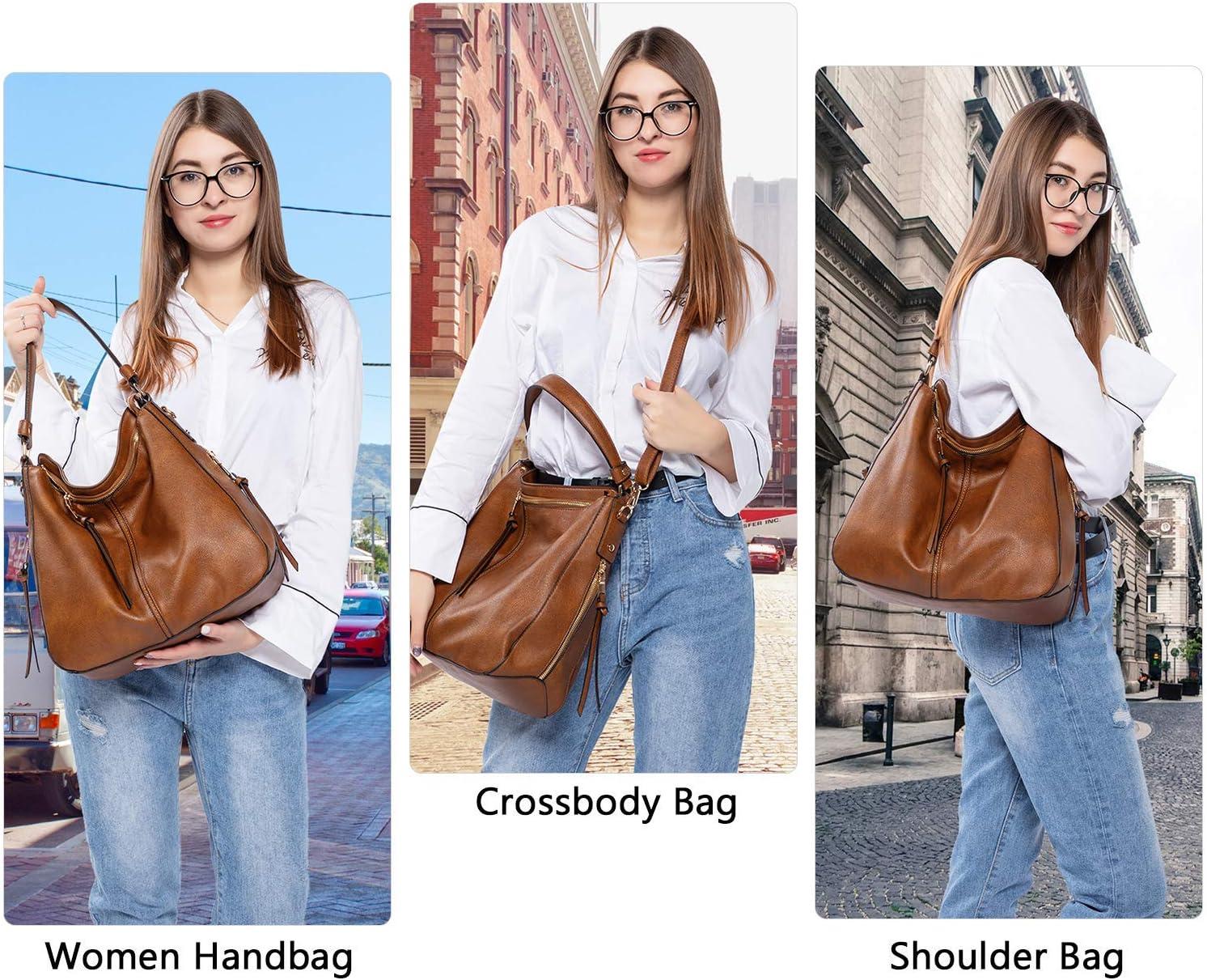 imageRealer Hobo Purses and Handbags for Women Shoulder Bag Large Crossbody Bags with Tassel