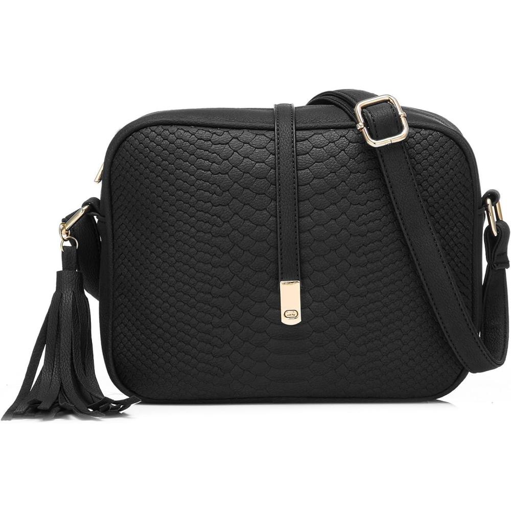 imageRealer Small Shoulder Bags PU Leather Side Purse Cross Body Purses for Women