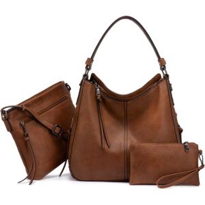 Realer Hobo Handbags Bags Purses for Women Leather Purses and Handbags Pocketbooks Large Crossbody Shoulder Tote Bags