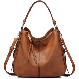 Realer Hobo Purses and Handbags for Women, Shoulder Bag Large Crossbody Bags with Tassel