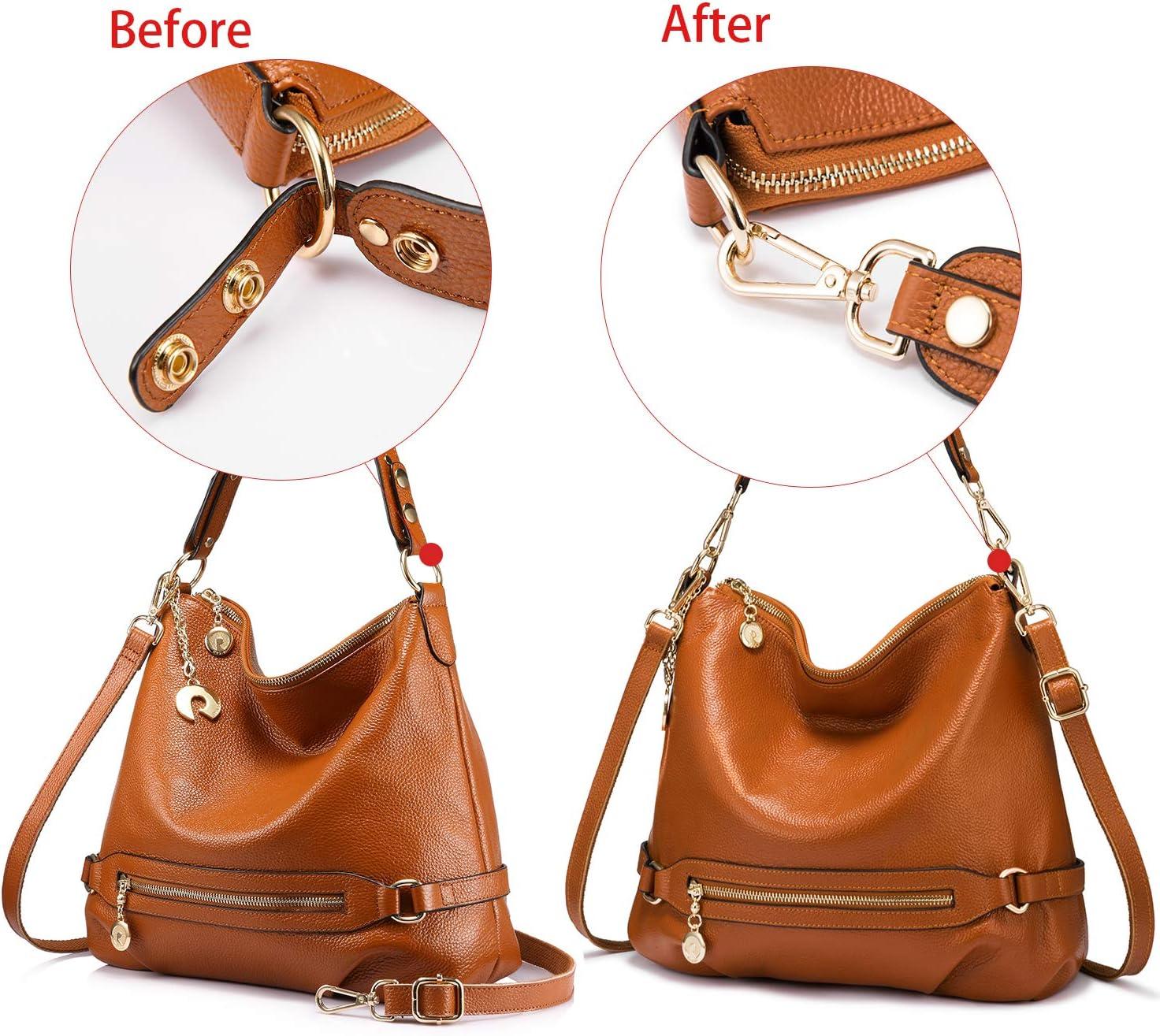 imageGenuine Leather Handbags for Women Large Designer Ladies Shoulder Bag Bucket Style